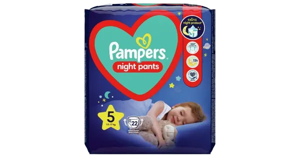 Pampers Night püksmähkmed VP S5 22tk
