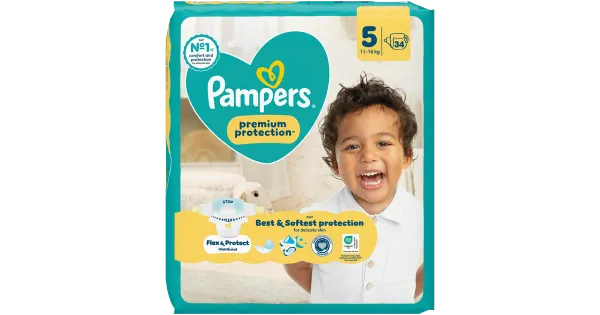 PAMPERS PREM teipmähkmed 5 11-16KG 34tk