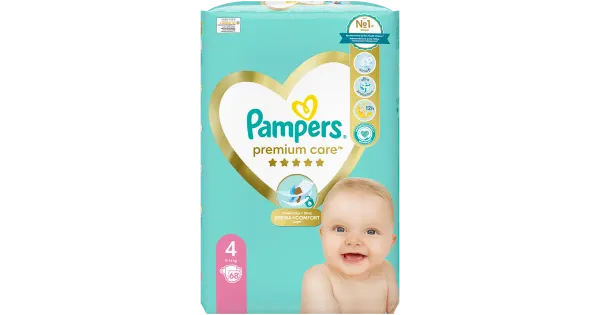 PAMPERS teipmähkmed PC VP S4 52tk
