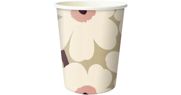 Papptopsid Marimekko Mini Unikko beež 250ml 10tk