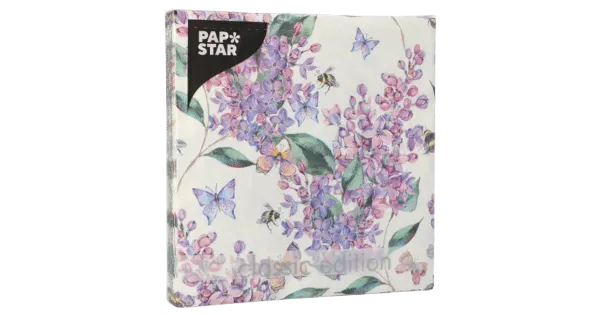 Papstar salvrätik sirel 33cm