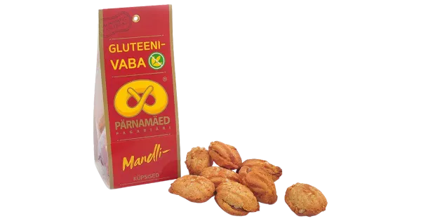 Pärnamäed Gluteenivabad mandliküpsised 120 g