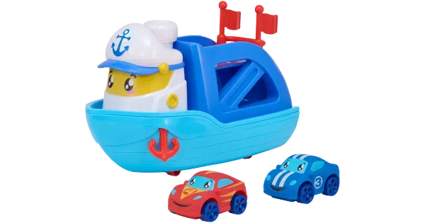 Parvlaev ja 2 autot