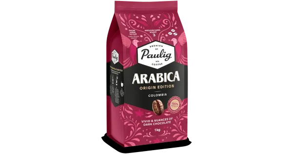 Paulig Arabica Origin Edition Colombia kohvioad 1kg