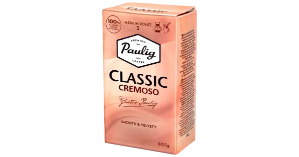 Jahvatatud kohv Classic Cremoso, PAULIG, 500 g