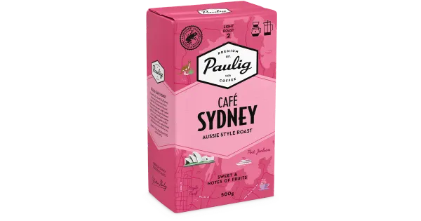 Paulig filtri- ja presskannukohv Sidney 500 g
