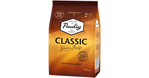 Paulig filtrikohv Classic 100 g keskmine röst