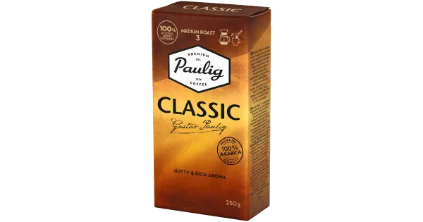 Paulig filtrikohv Classic 250 g keskmine röst