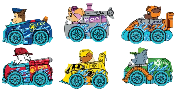 PAW PATROL KUTSIKATE VÕIDUSÕIT