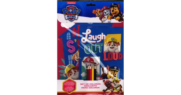 PAW PATROL VÄRVIMISKOMPLEKT