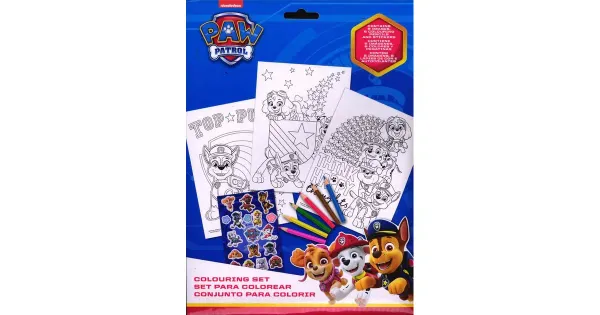 Paw Patrol värvipliiatsid