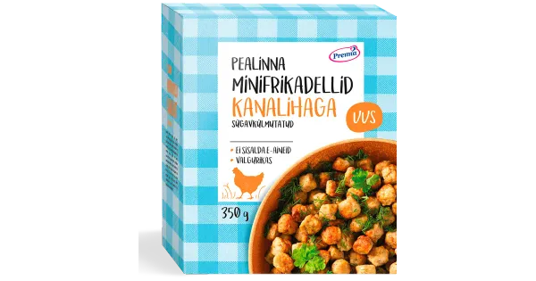 Pealinna Minifrikadellid kanalihaga 350 g
