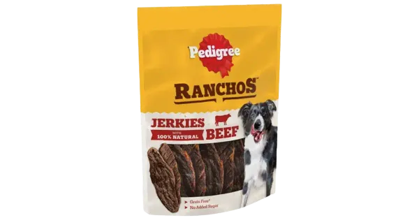 PEDIGREE koera maius Ranchos Jerkies, Veise, 70g