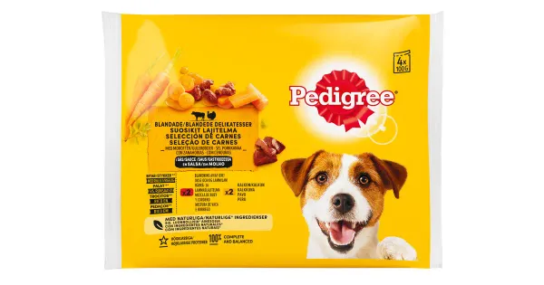 Pedigree koeratoiduvalik maksa, kana, härjaliha ja köögiviljadega