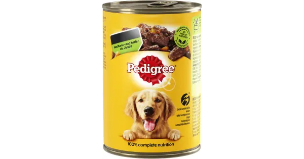 Pedigree konserv koertele ulukiliha ja porgandiga 400 g