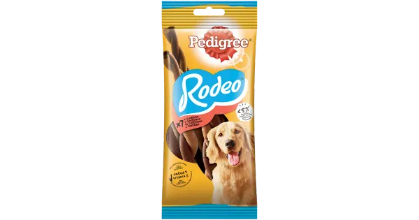 Pedigree Rodeo närimispulgad veisega 123 g