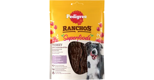 Pedigree Superfood kalkuni maiused koertele 70g