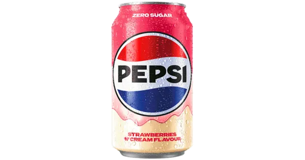 Pepsi maasika-, vanilli- ja koolamaitseline suhkruvaba 0.33L