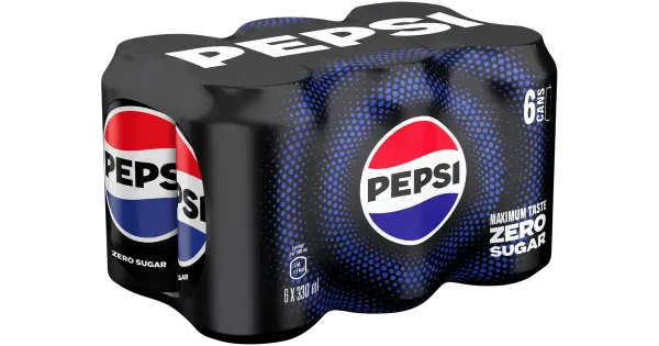 Pepsi Zero karastusjook 6x330 ml