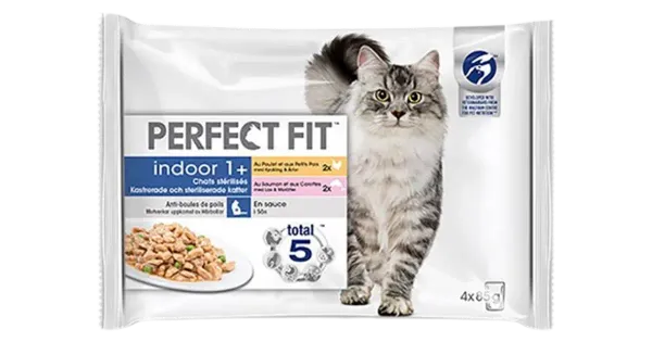 PERFECT FIT Eined kassidele, 4tk, 85g