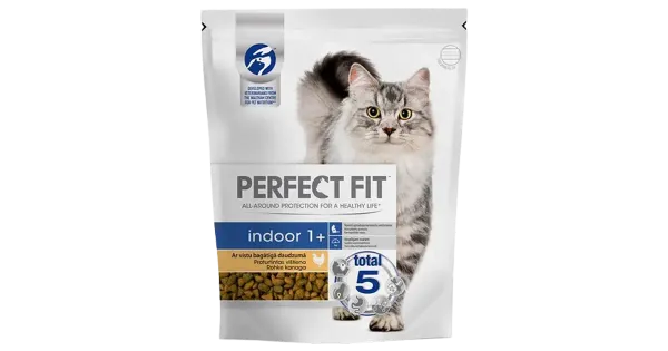 PERFECT FIT Kuivtoit toakassidele, kanaga, 750g