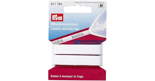 Pesu märgistuspael 11mm/3m triigitav
