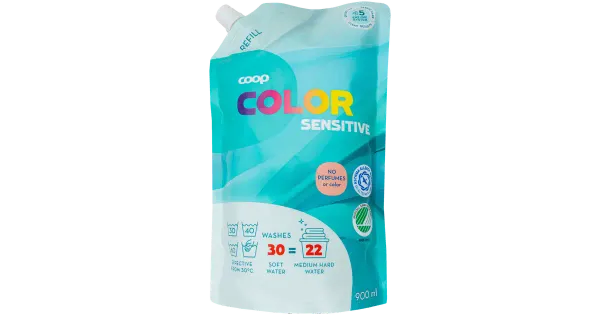 Pesugeel Coop Color Sensitive täitepakk 900ml