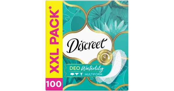 Pesukaitse Discreet Waterlily 100tk