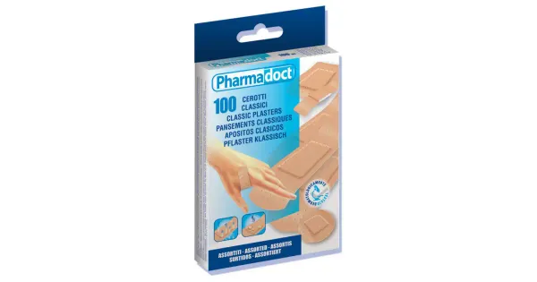 Plaaster Classic Mix, PHARMADOCT, 100 tk
