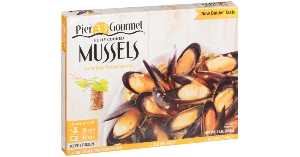 Pier 33 Gourmet Karbid sinimere valgeveinikastmes 454 g