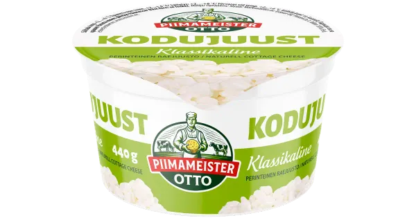 Piimameister Otto Klassikaline kodujuust, 440 g