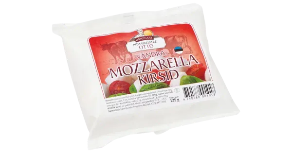 Piimameister Otto Mozzarella kirsid 125 g