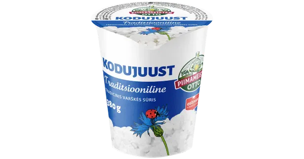 Piimameister Otto traditsiooniline kodujuust 4%, 380 g