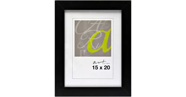Pildiraam Trendline 15x20 cm, must MDF
