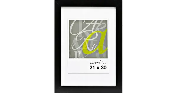 Pildiraam Trendline 21x30 cm, must MDF