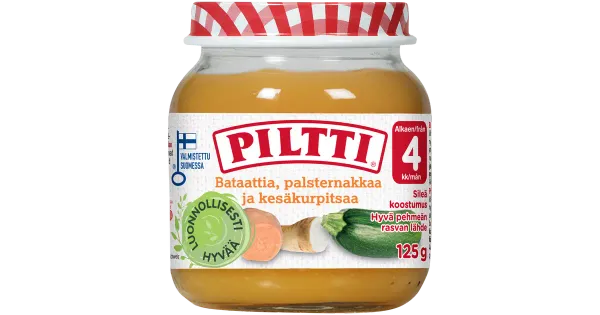 PILTTI bataadi-pastinaagi püree 4k 125g