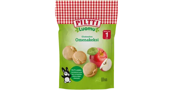 PILTTI gluteenivabad mahe õunaküpsised 150g, alates 10-elukuust