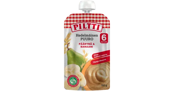 Piltti pirni-banaani puder 110g, alates 6-elukuust