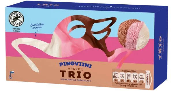 Pingviini Jäätis Trio 1 l