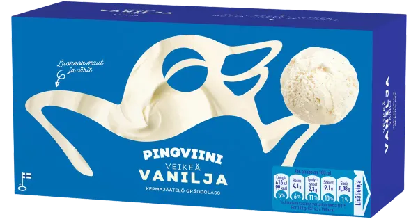 Pingviini Vanillijäätis 1 l