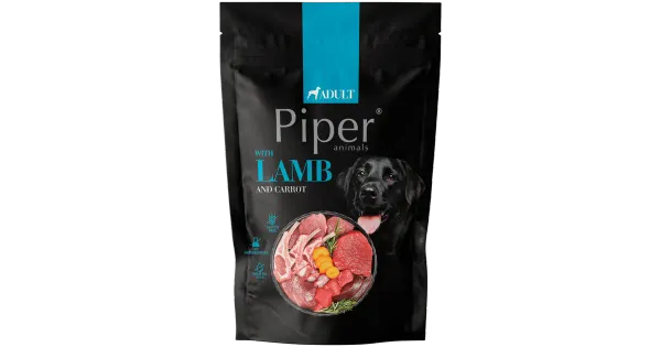 Piper konserv koertele lambaliha, porgandi ja pruuni riisiga 500g
