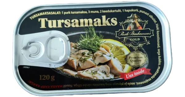 Pirate Barbarossa`s gold tursamaks 120g