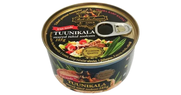 Pirate Barbarossa's Gold tuunikala suured tükid soolvees 185 g