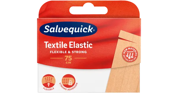 Plaaster Salvequick Textil Elastc 75cm lõigatav