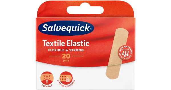Plaaster Salvequick Textile Elastic 20tk