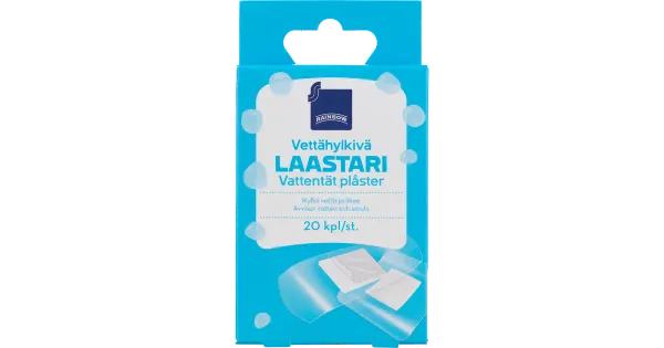Plaastrid Rainbow veekindel 20tk