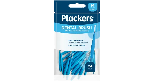 Plackers hambavahepuhasti 0.6mm 24tk