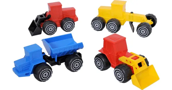 Plasto teetööauto 17 cm