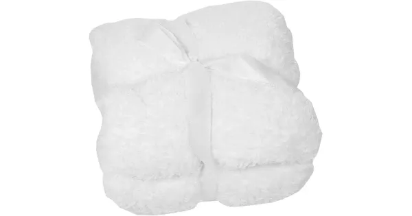 Pleed Fluffy 150x200 cm, valge