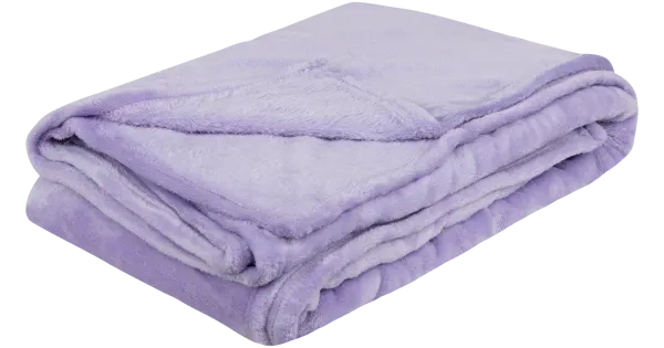 Pleed solid 130x170 lilla